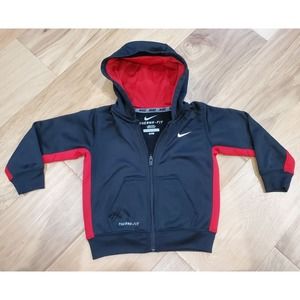 Nike Dri-Fit boys hooded jacket size 24 Months